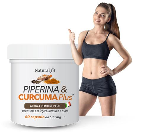 Piperina e Curcuma Plus